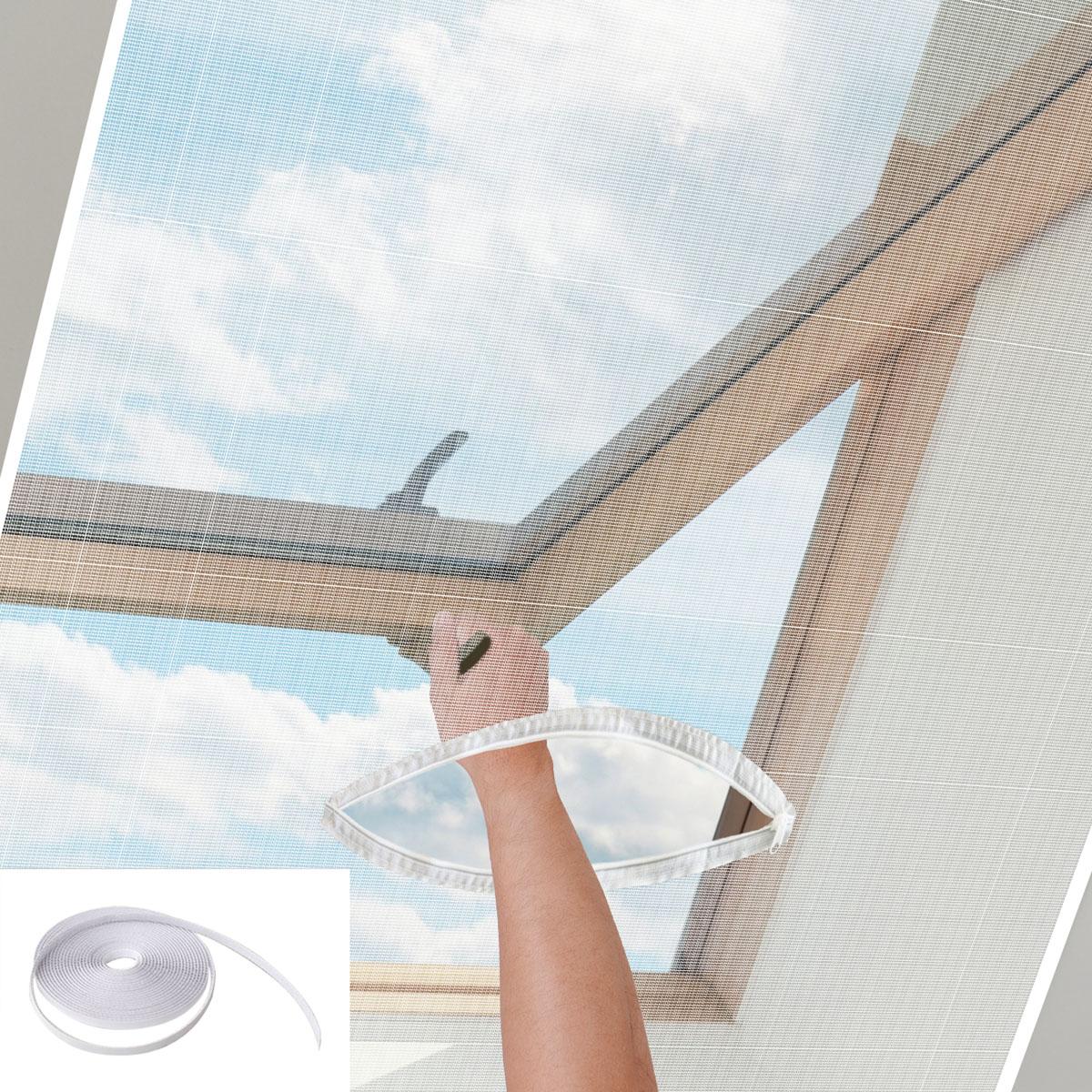 KIT MOUSTIQUAIRE 130X150CM ET BANDE FIXATION
