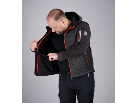 Softshell de travail Würth MODYF Hydra grise