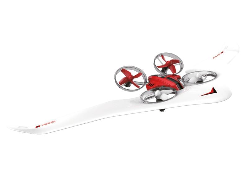 Amewi Air Genius Drohne, Luftkissenfahrzeug, Gleiter 3-in-1 Quadrocopter Drohne