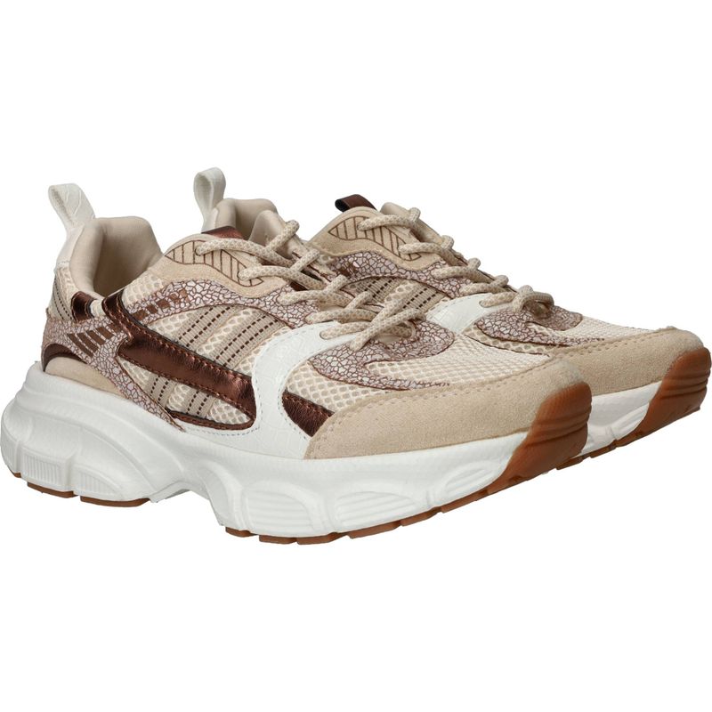 POSH by Poelman Sneakers Beige Dames