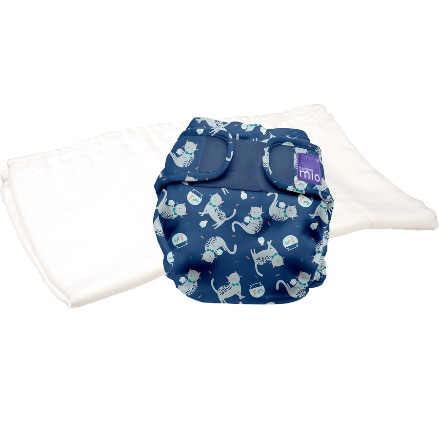 Bambino Mio Stoffwindel mioduo All-in-Two, Konfetti Katze