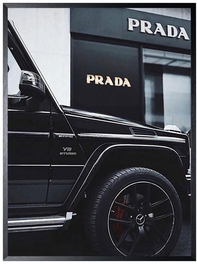 Art Print Prada Mercedes FA-123