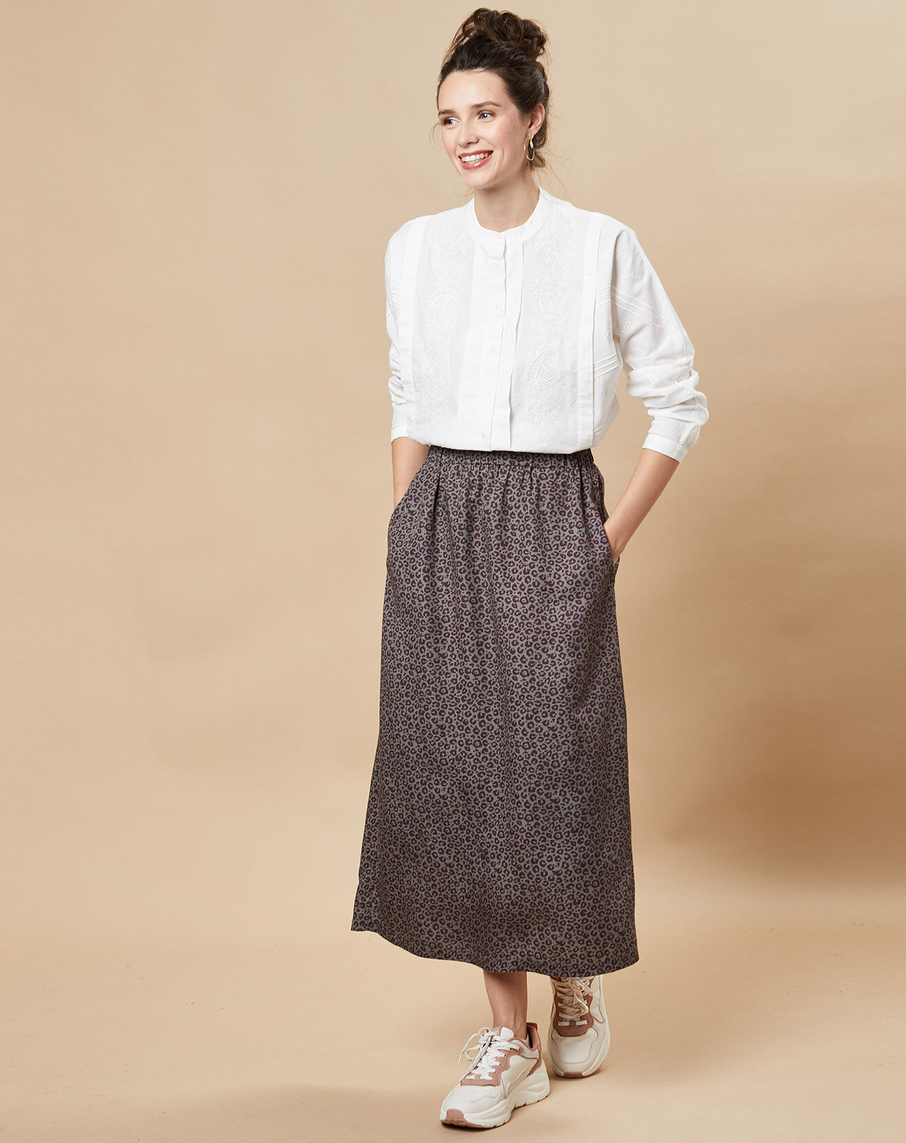 Harris Wilson Blouse Satia écrue