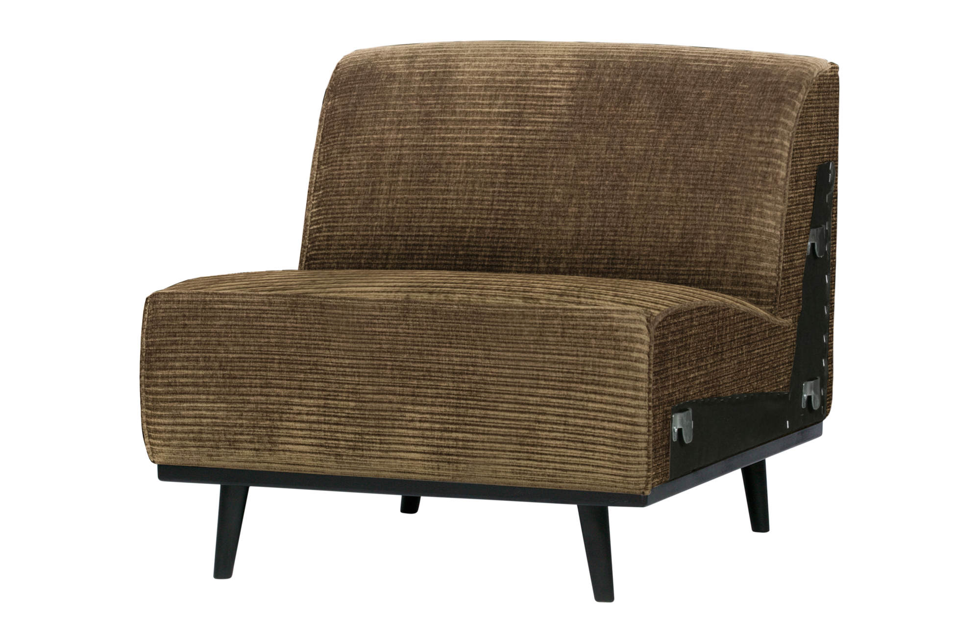 Statement 1-zits element brede platte rib rock