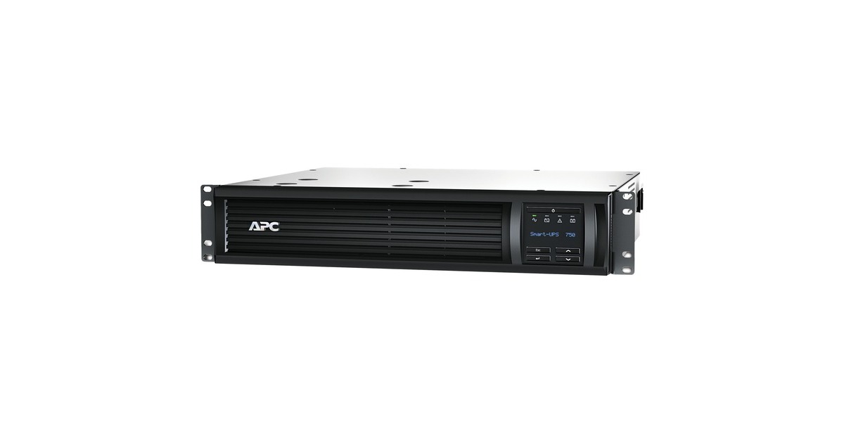 APCSmart-UPS 750VA LCD RM 2U 230V met SmartConnect ups  (Zwart)
