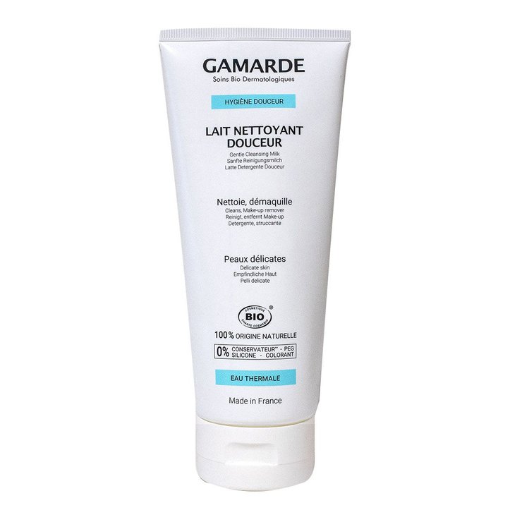 Lait nettoyant douceur bio peaux sensibles 200g