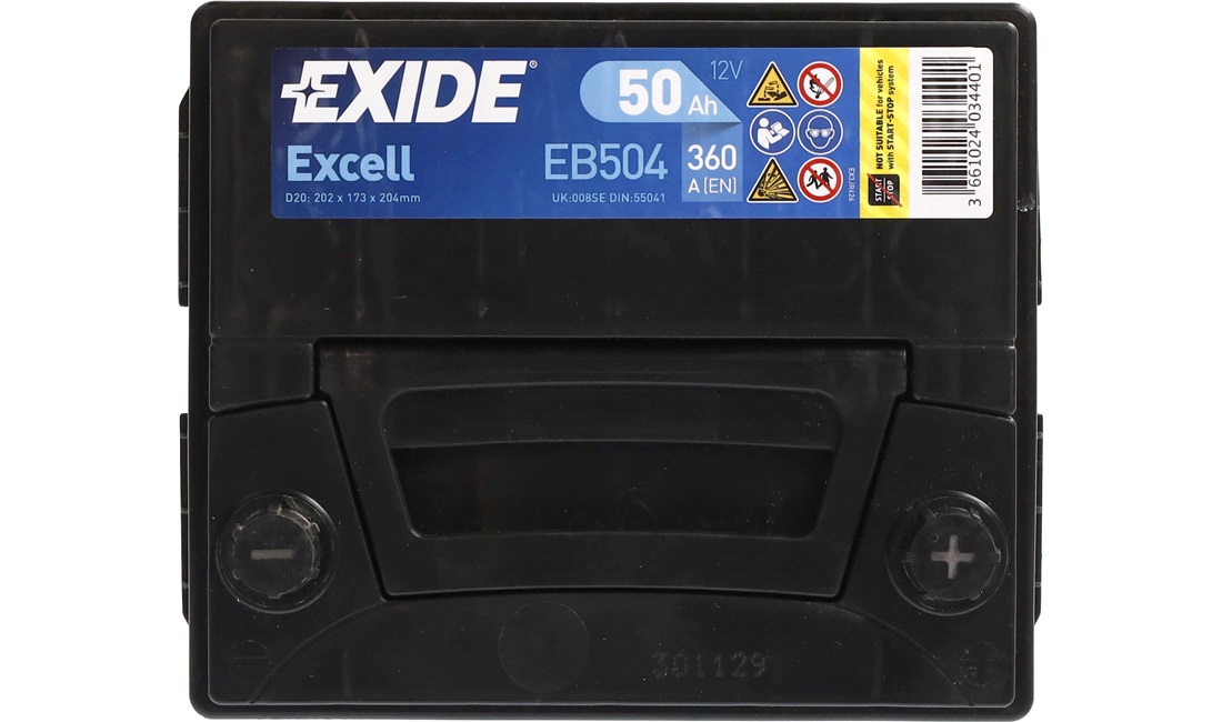 Batteri 12V 50Ah