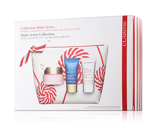 Clarins Multi-Active Set mit Crème Jour 50ml-15ml-15ml