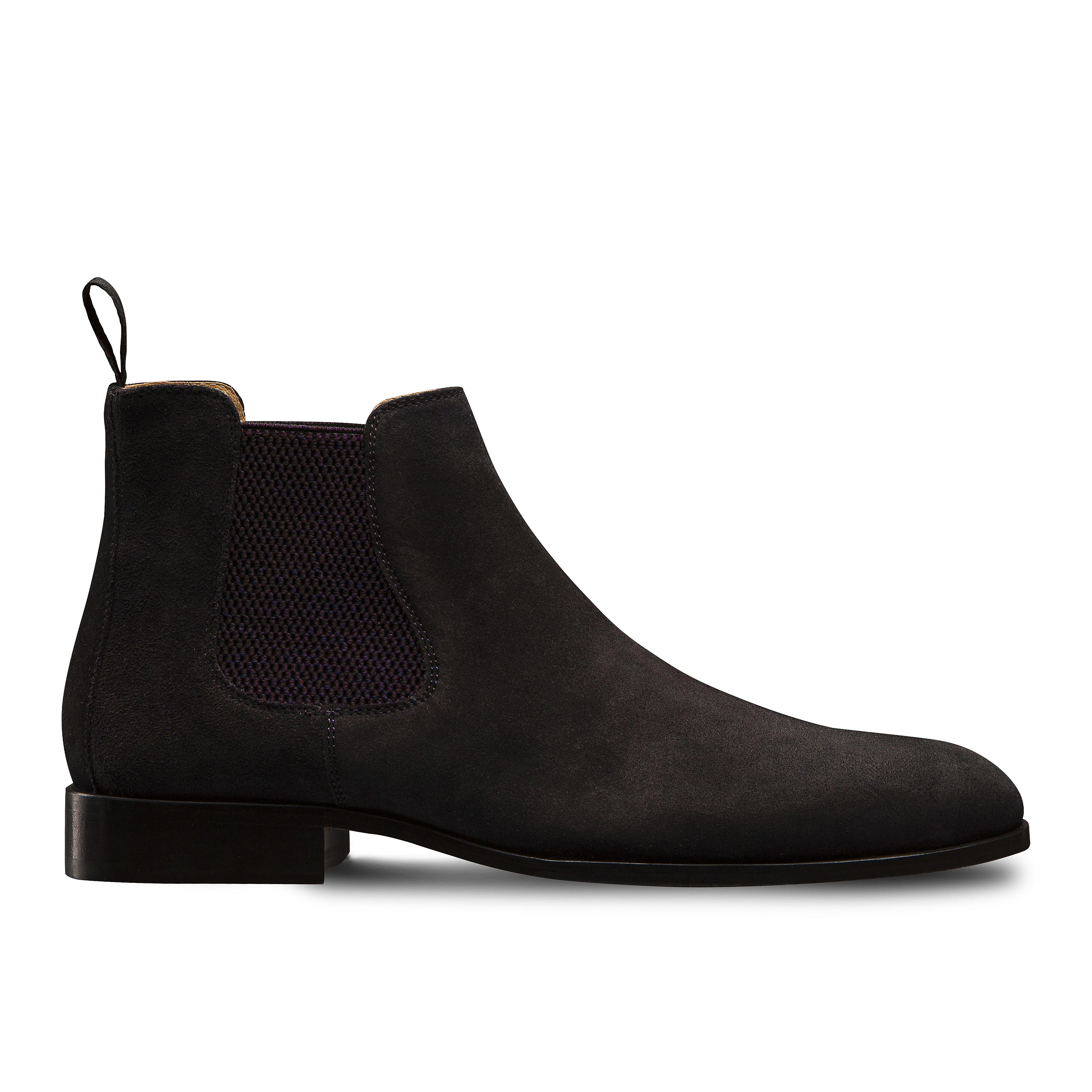 Bottines basses Shoji 1008 veau velours marron
