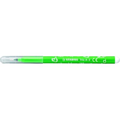 STABILO Trio A-Z - 12 Feutres dont 2 fluo - pointe moyenne