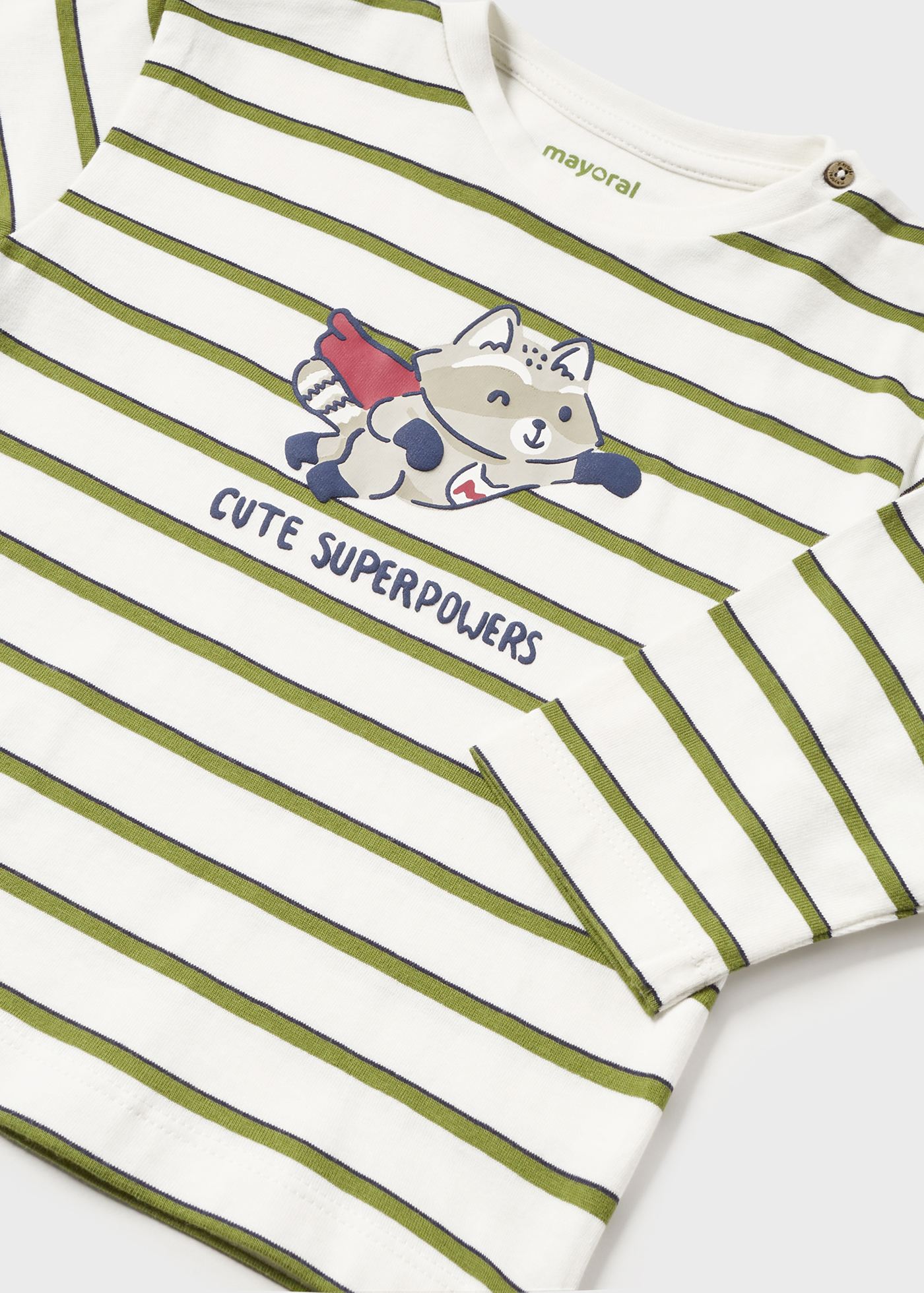 Camiseta listrada para bebê Better Cotton