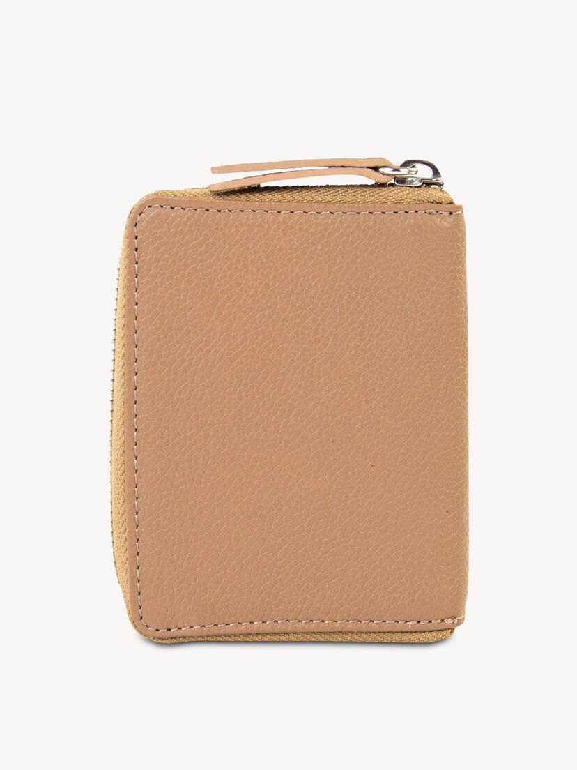 Leren Portemonnee - beige