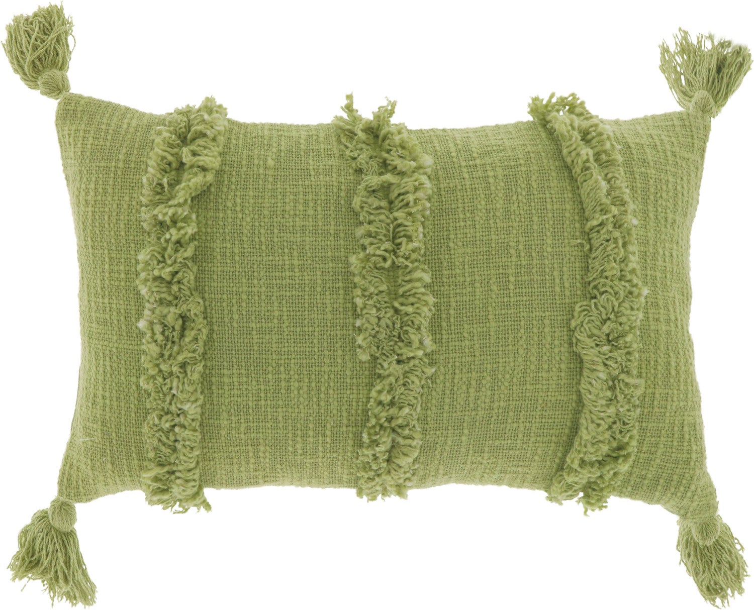 Unique Living sierkussen palma groen 30 x 50 x 7 cm