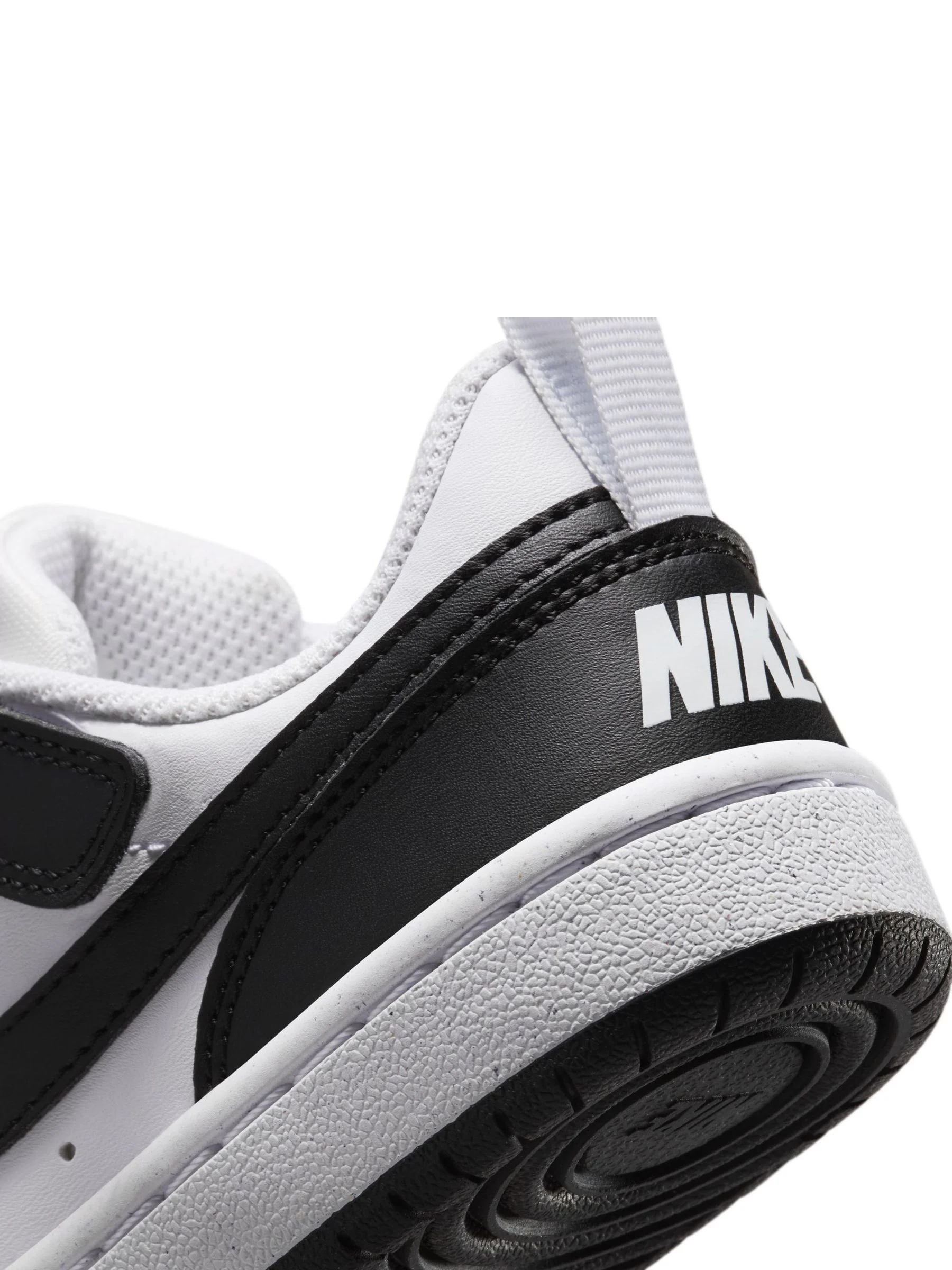 Zwart/wit - Nike - Lage Junior Court Borough Recraft sneakers