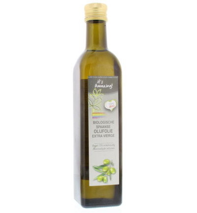 It’S Amazing Spaanse Olijf Olie Extra Vierge Bio (500 ml)