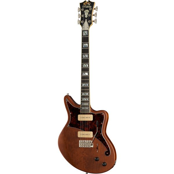 DAngelico Deluxe Bedford SH Matte Walnut