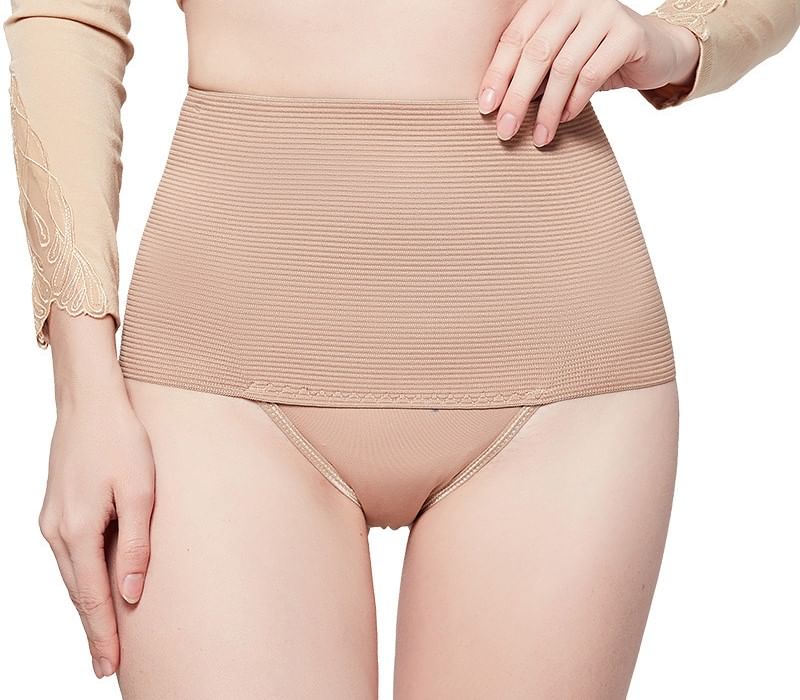 Merkalf - Hoge taille, gepaneelde corrigerende panty