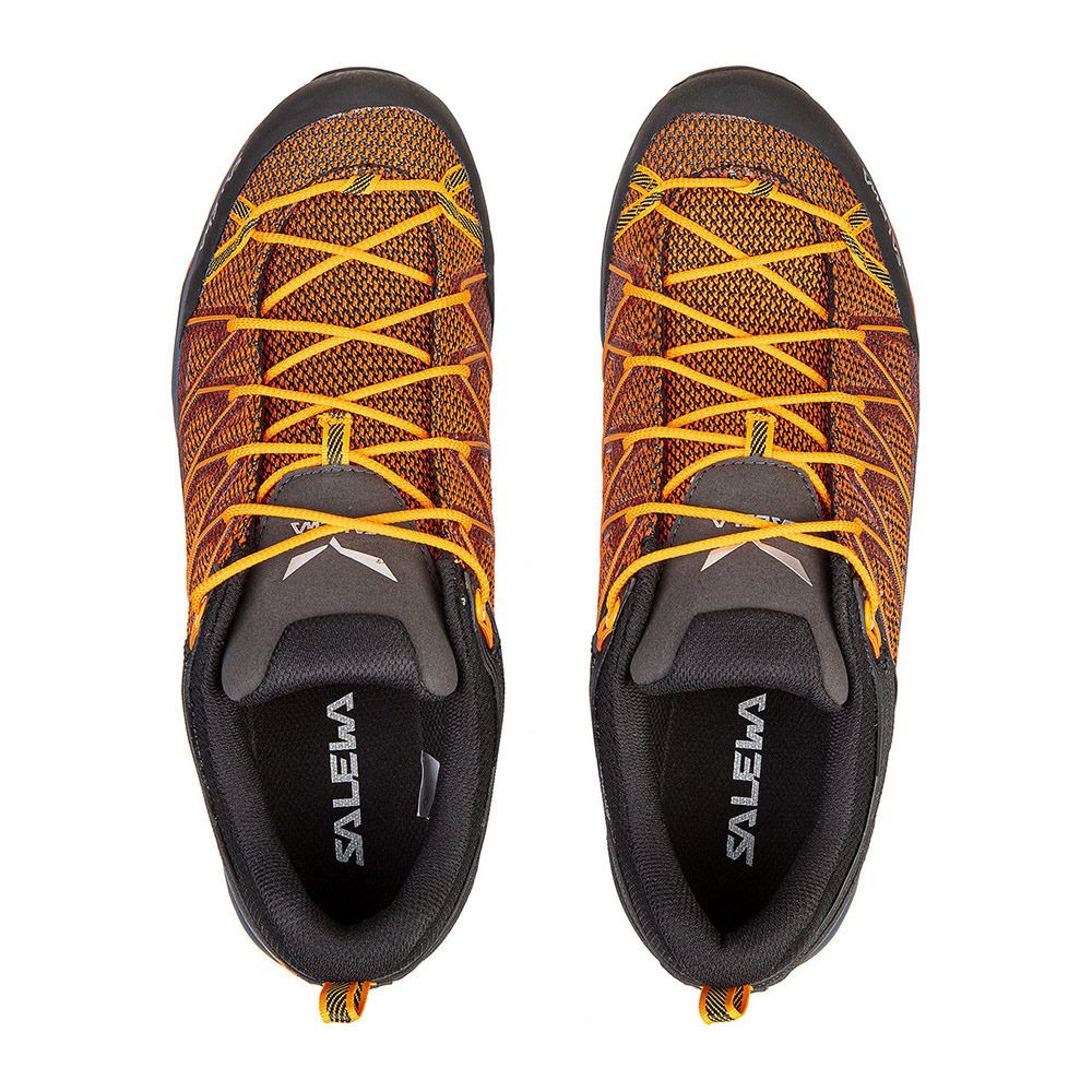 Salewa MTN TRAINER LITE - Chaussures trekking Homme ombre blue/carrot