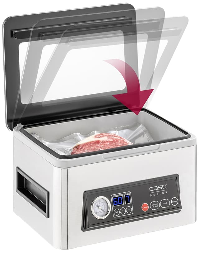 Caso VacuChef 50 vakuumpakker CS1416 (sølv)