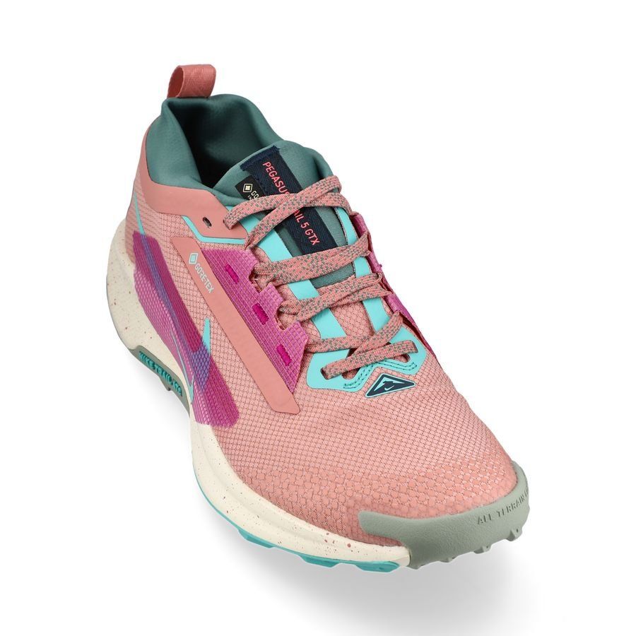 Nike Chaussures de Running Pegasus Trail 5 Gore-Tex - Stardust/Green Frost/Vert