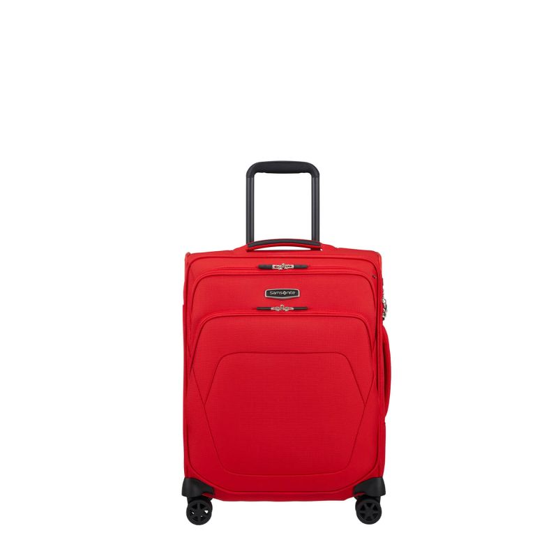 Valise cabine souple Spark SNG Eco Spinner 55 cm Fiery Red