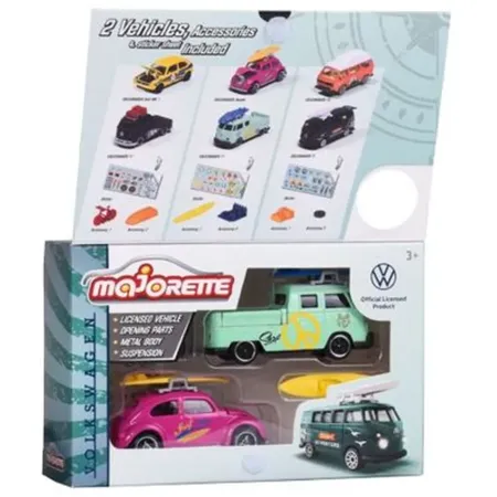 Majorette VW The Originals 2er Set, 3-fach sortiert