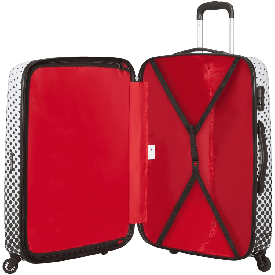 American Tourister  Alfatwist 2.0 - 4-Rollen-Trolley L 7528 Mickey Mouse Polka Dot