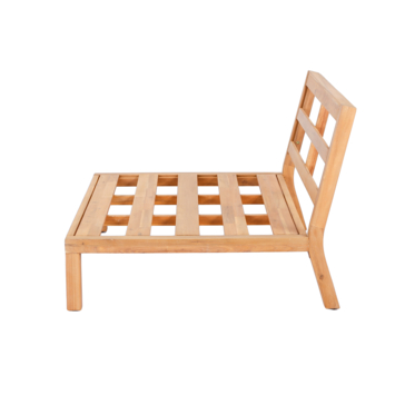 Wakefield palletbank Lina light teak acaciahout 120 cm