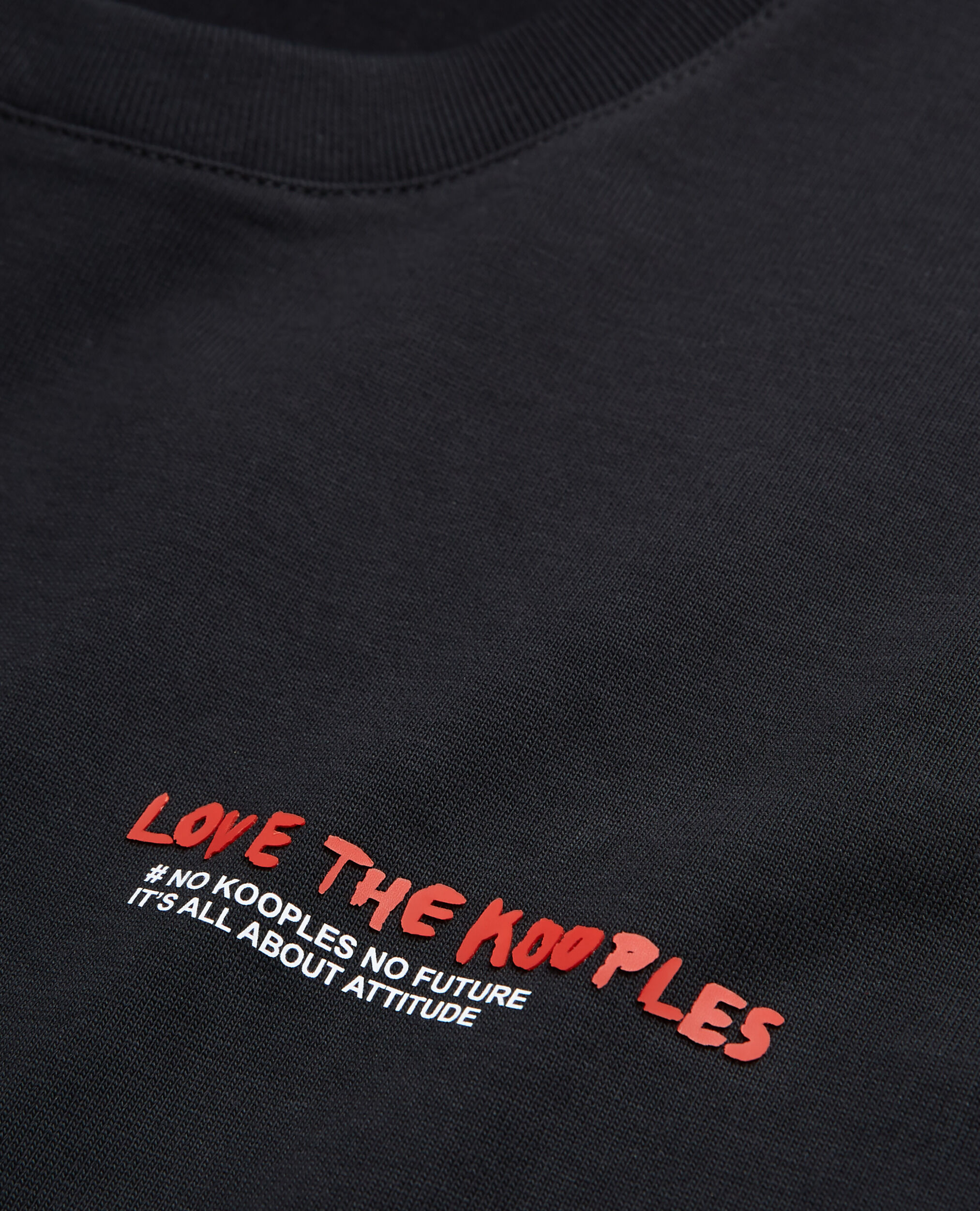 T-shirt I Love Kooples noir