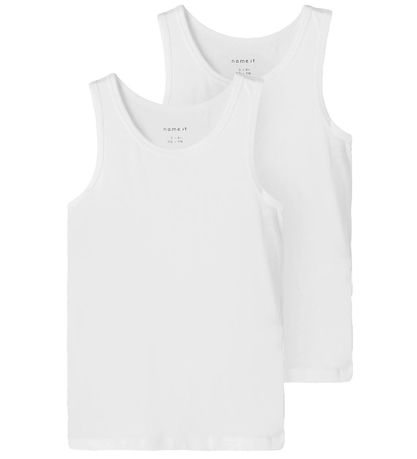 Name It Undertr?je - Noos -  NkmTank - 2-pak - Bright White