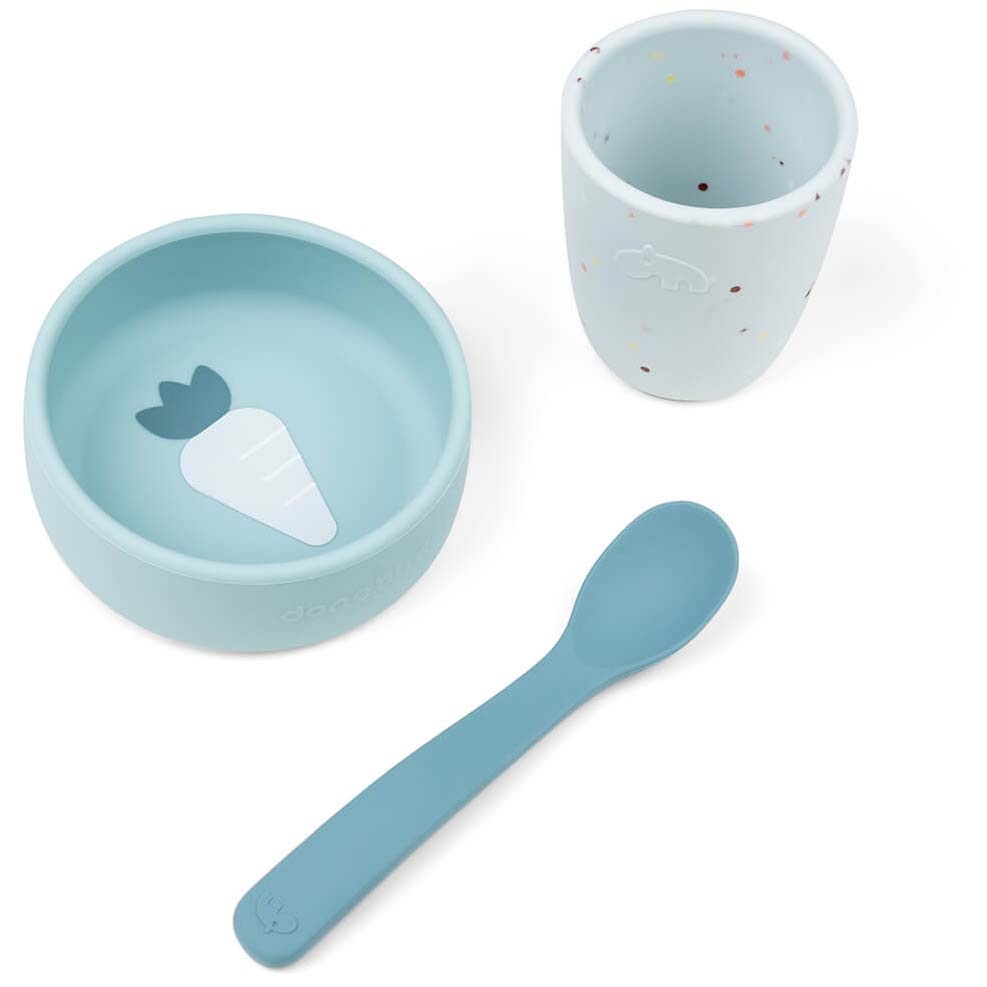 Done By Deer First Meal Eetset blauw