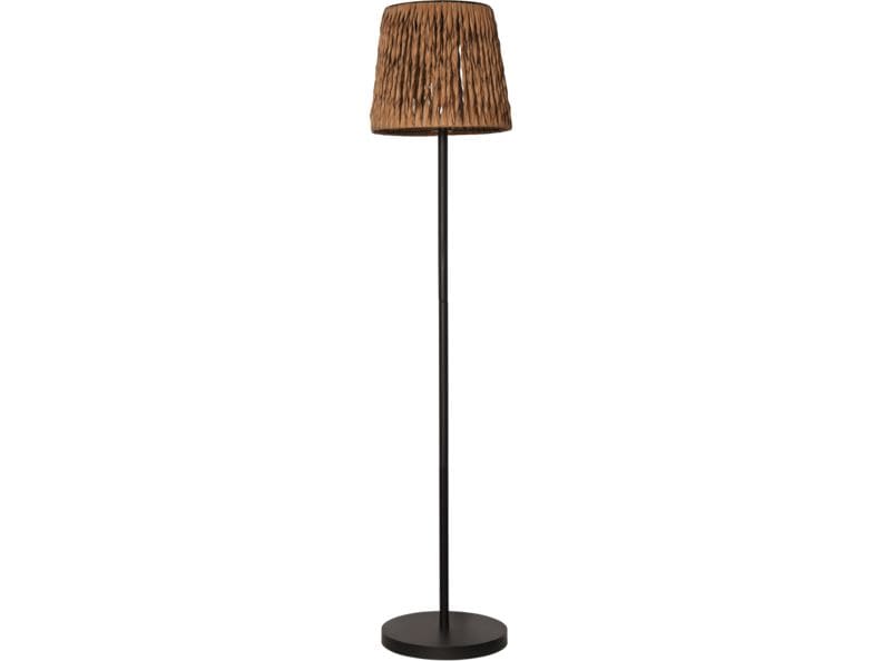 Star Trading Stehleuchte Solar Cesta, 127 cm, Braun/Schwarz Stehlampe