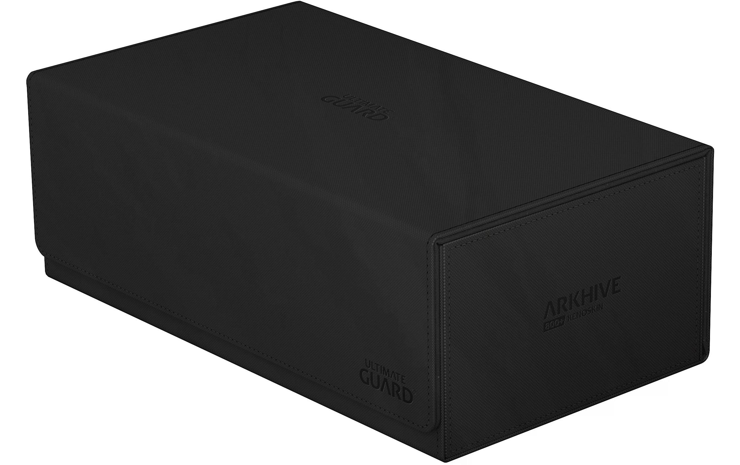 Kartenbox XenoSkin Arkhive Monocolor 800+ SchwarzHochwertige Box für Sammelkarten in Standardgrösse