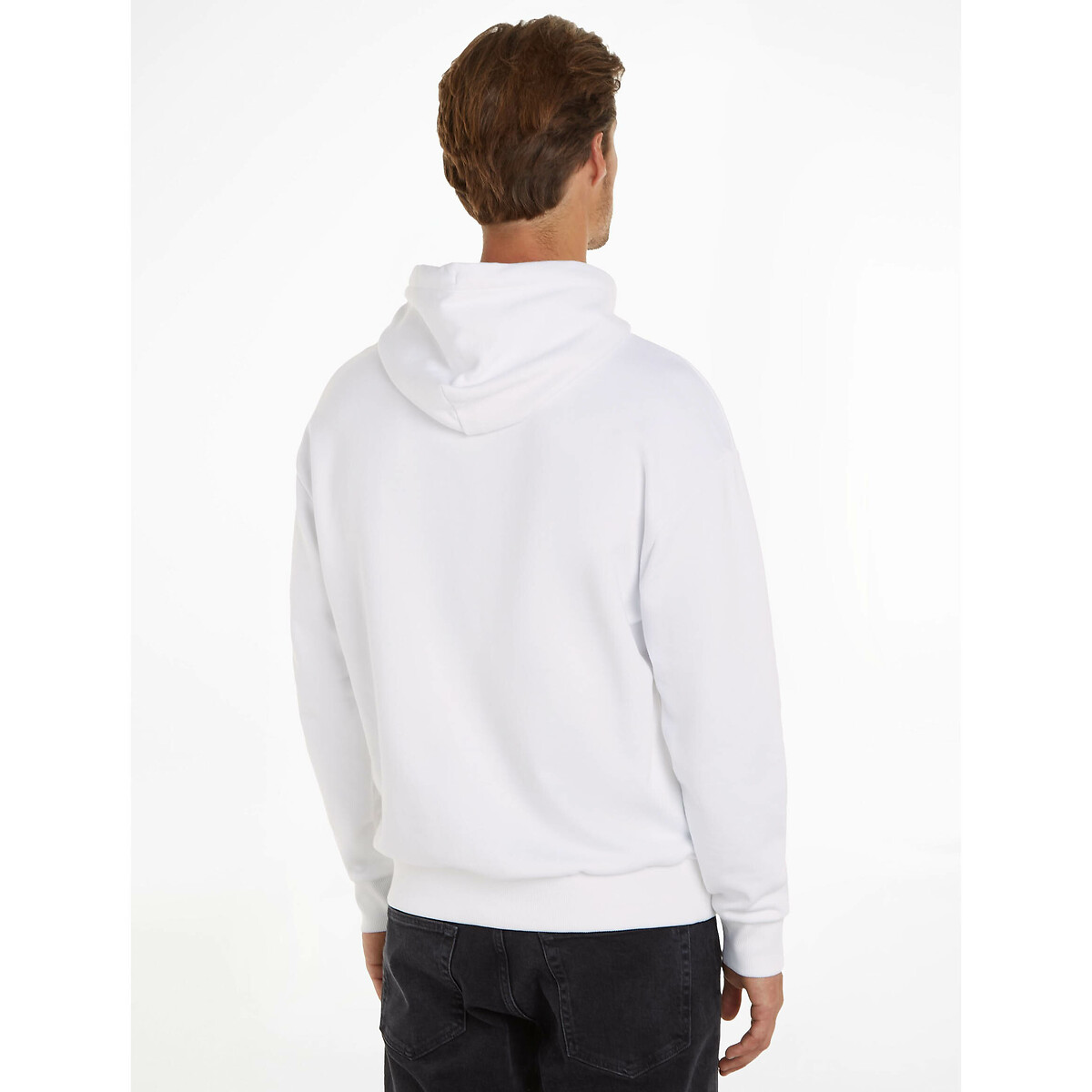 CALVIN KLEIN<br>Moletom com capuz, logotipo de herói