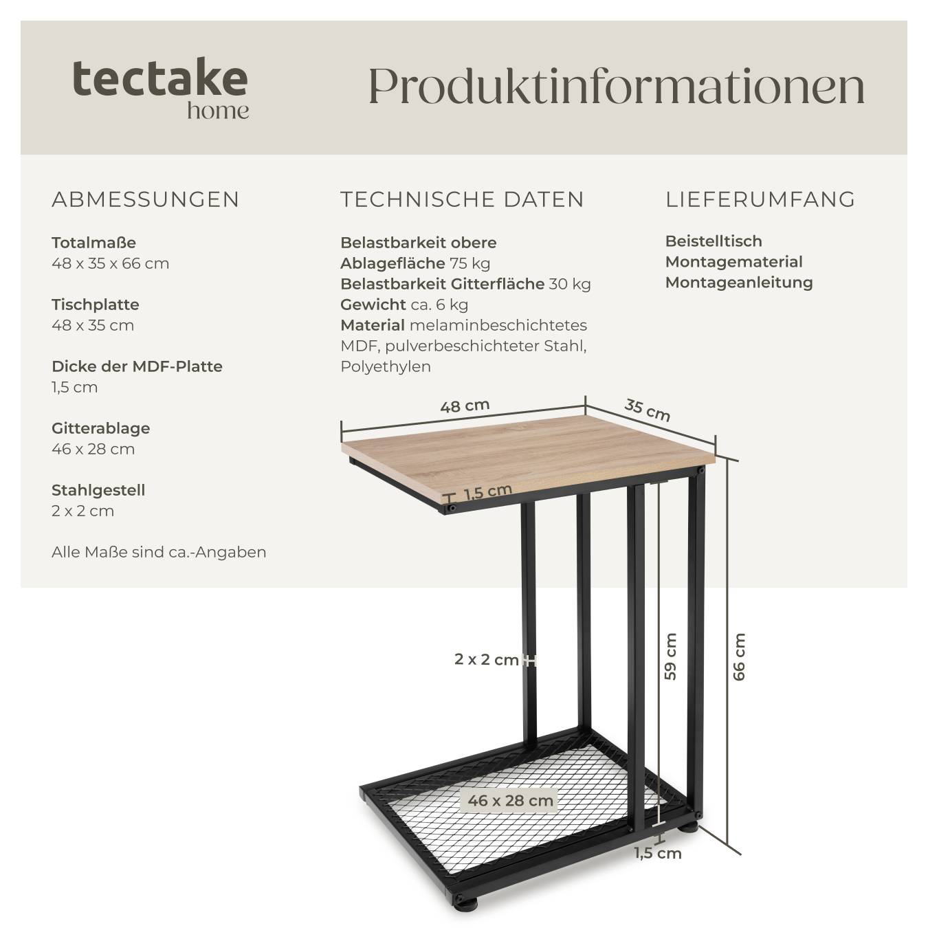 Beistelltisch Eton