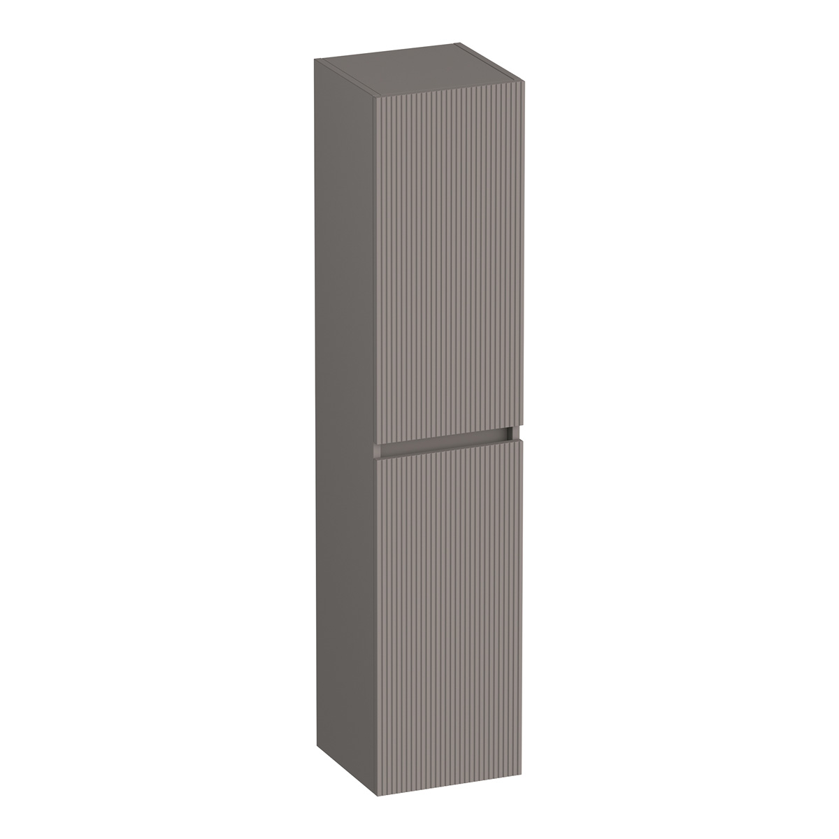 Brauer Joy Wavy kolomkast ribbelfront 160cm taupe mat