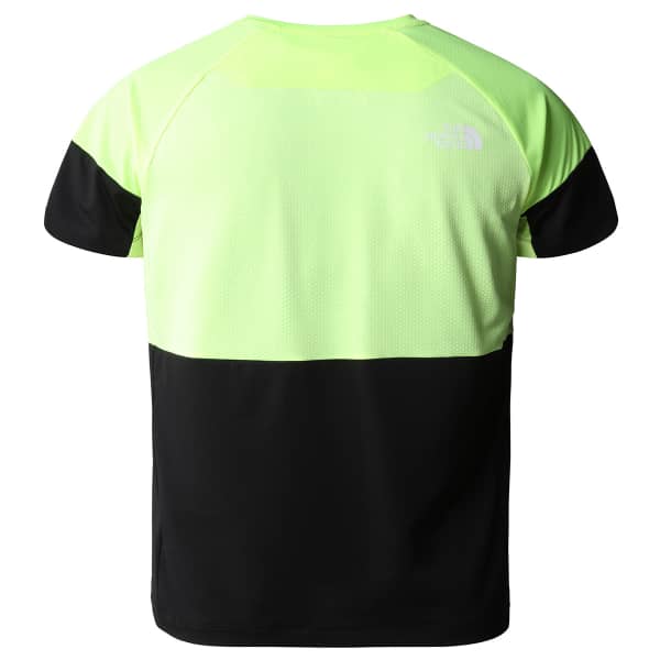 T-shirt randonnée THE NORTH FACE M BOLT TECH TEE LED YELLOW/TNF BLACK