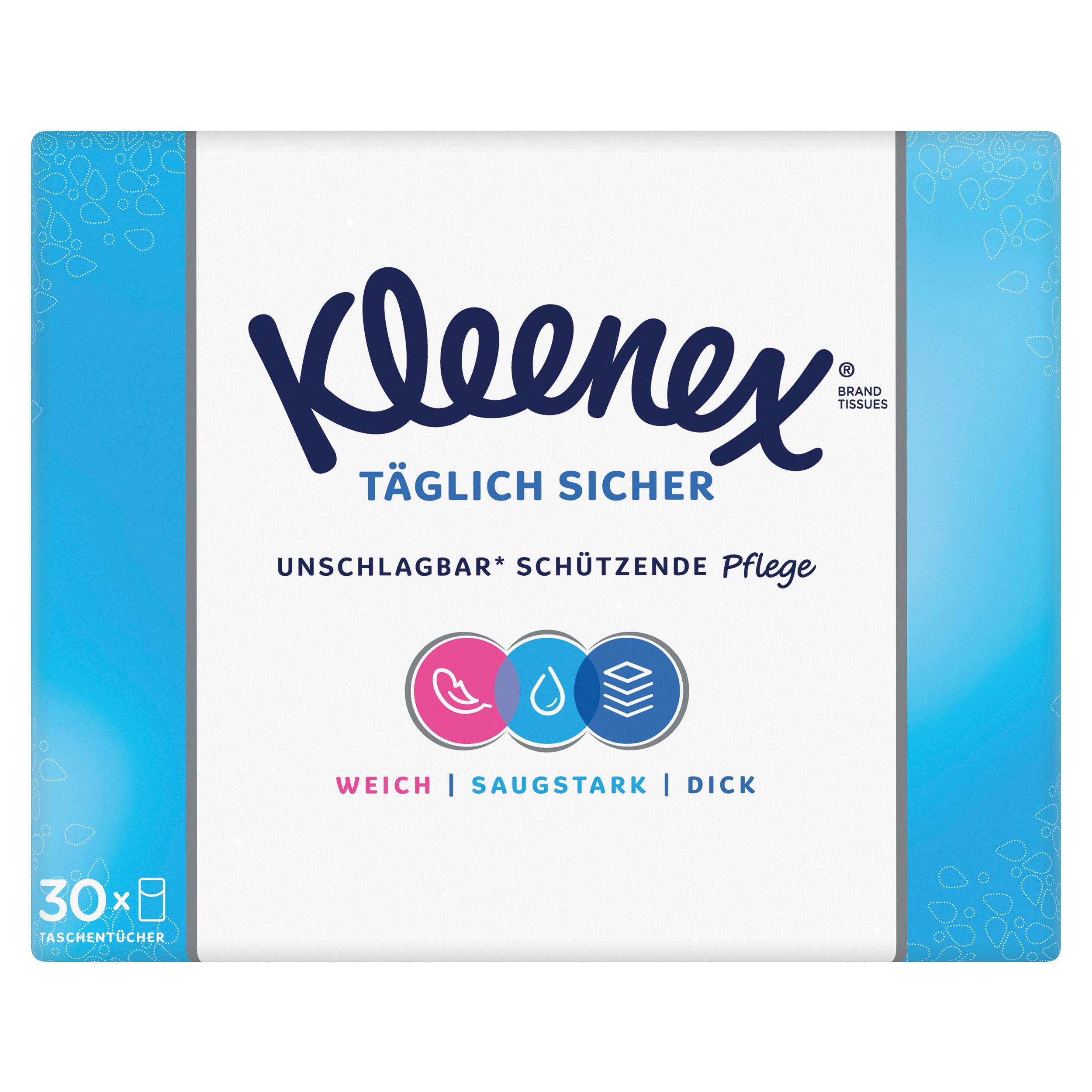 Kleenex Täglich Sicher Taschentücher 4-lagig