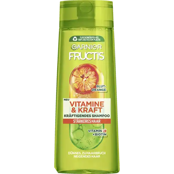 Vitamine & Kraft Kräftigendes Shampoo mit Blutorange