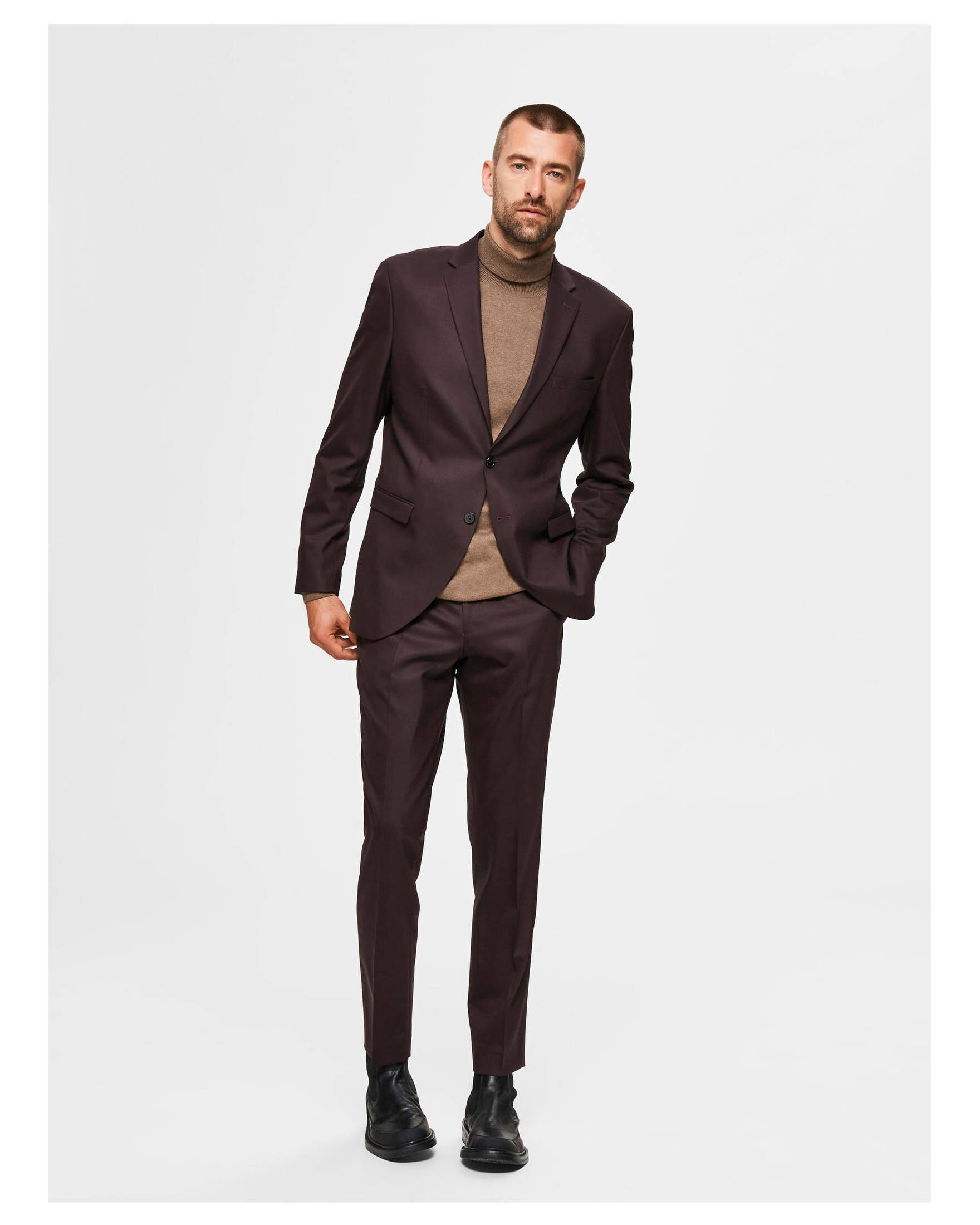 Selected Homme| Herren Rollkragenpullover