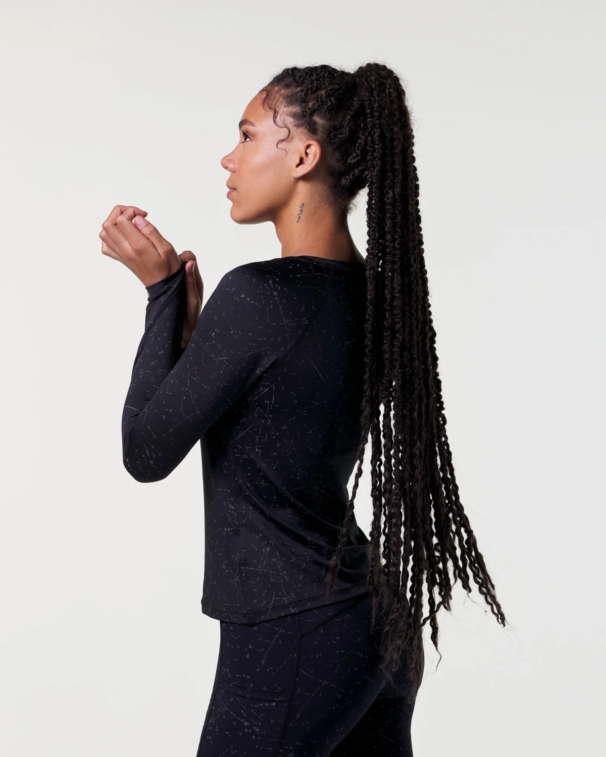LEVITY Zodiac Reflective Longsleeve Nighty Stardust