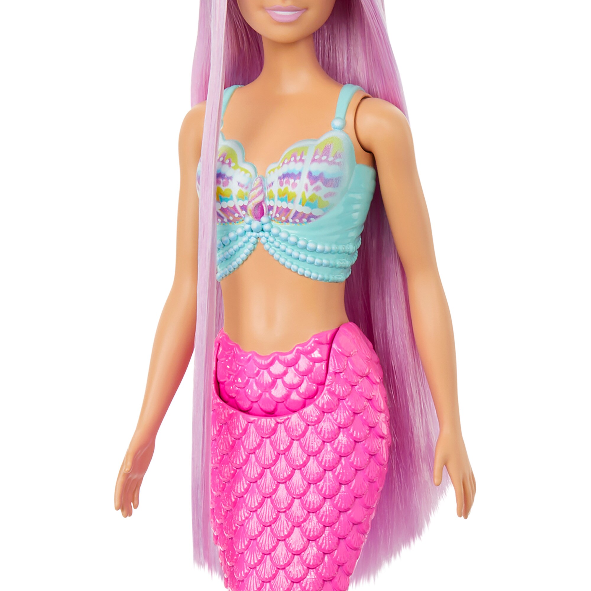 Mattel Puppe Barbie Dreamtopia New Long Hair Fantasy Meerjungfrauen-Puppe