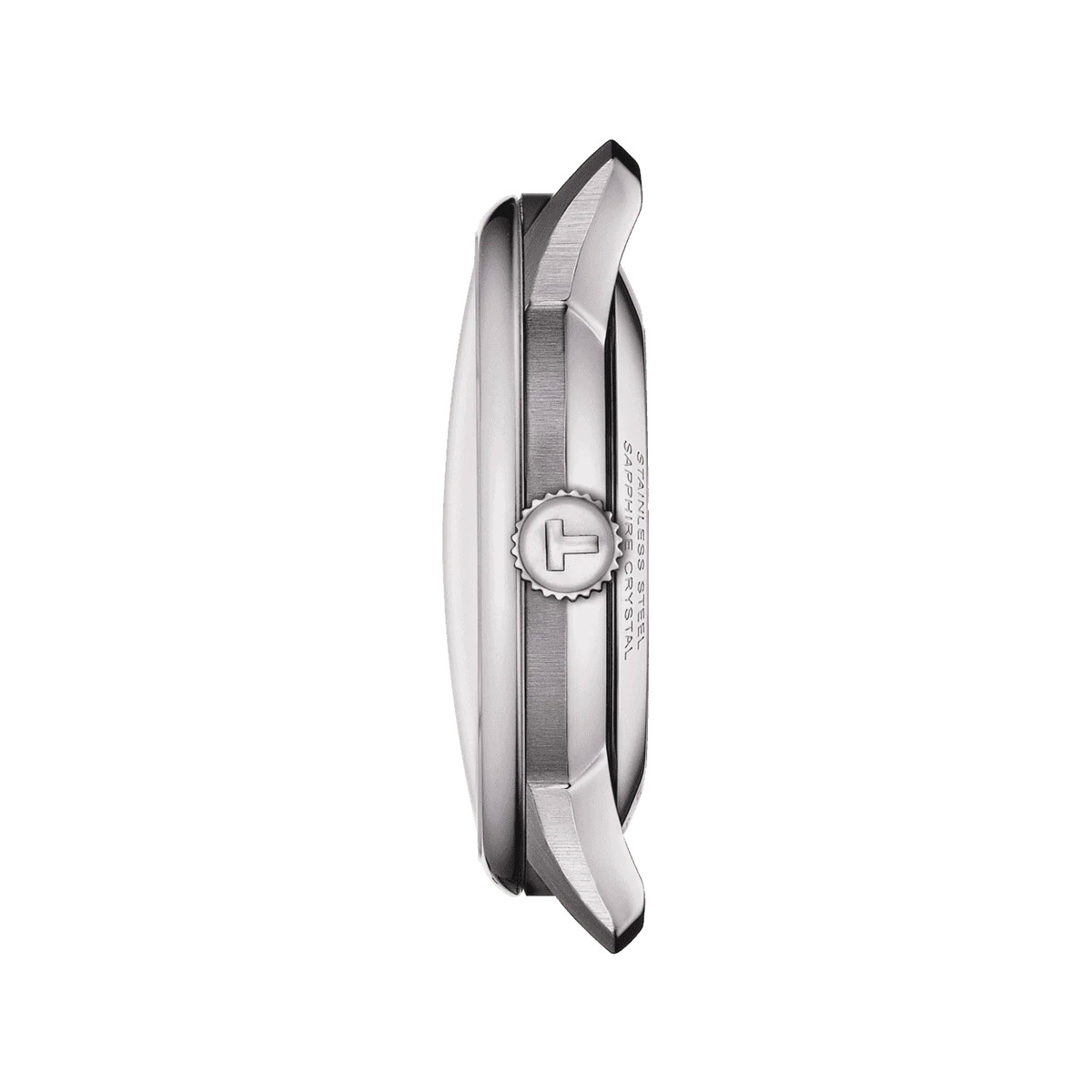 Montre TISSOT T-classic homme automatique, bracelet cuir noir