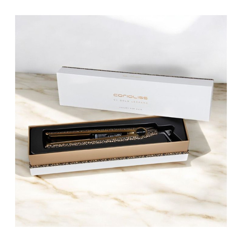 Lisseur C1 soft touch Gold Léopard Corioliss