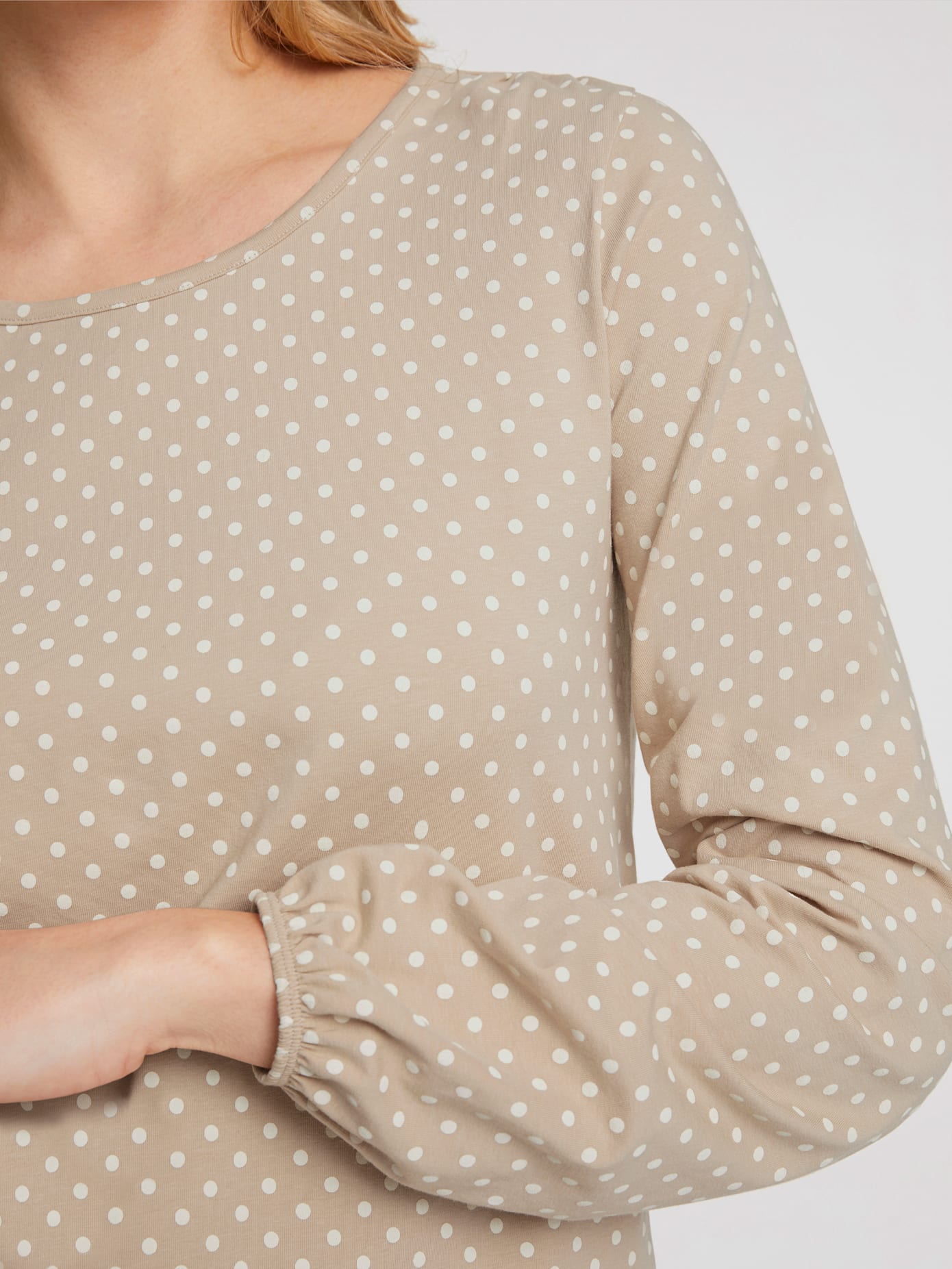 T-shirt superbe motif à pois