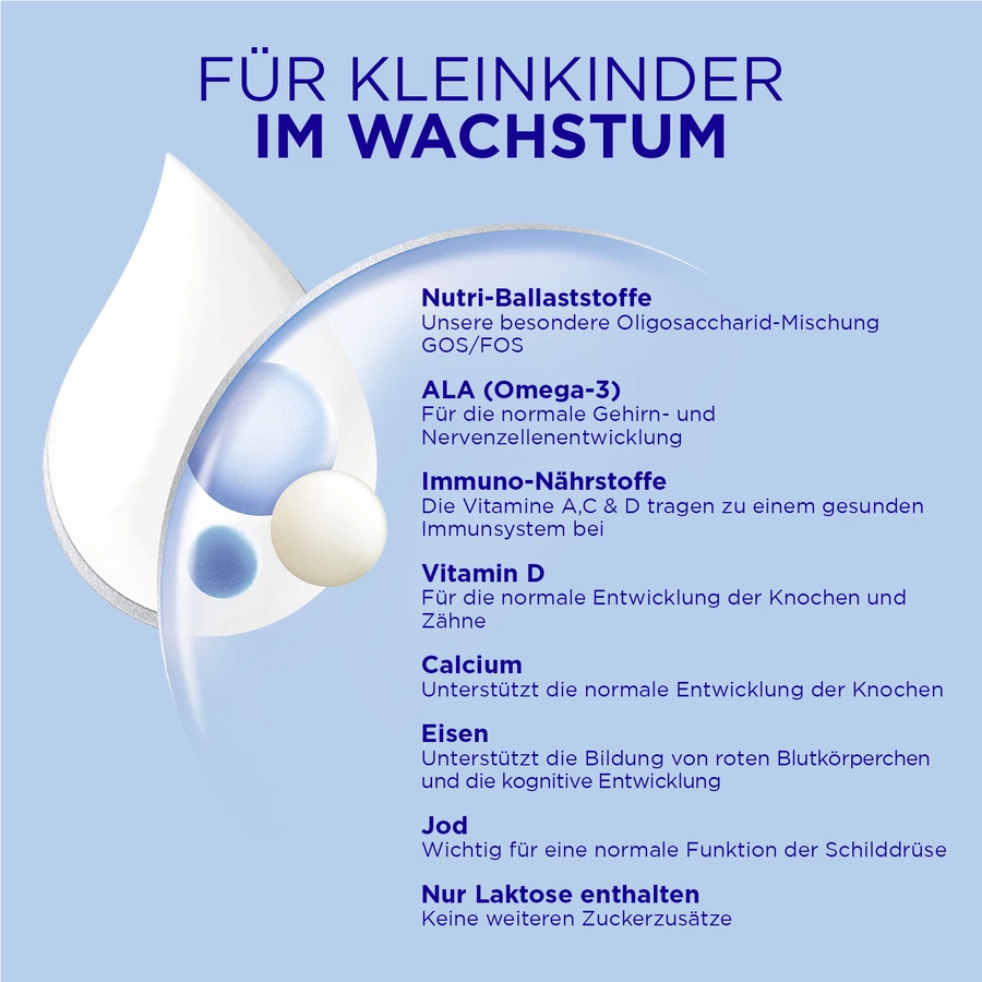 Aptamil Kindermilch 2+ Pronutra 6x 800g ab dem 2. Jahr
