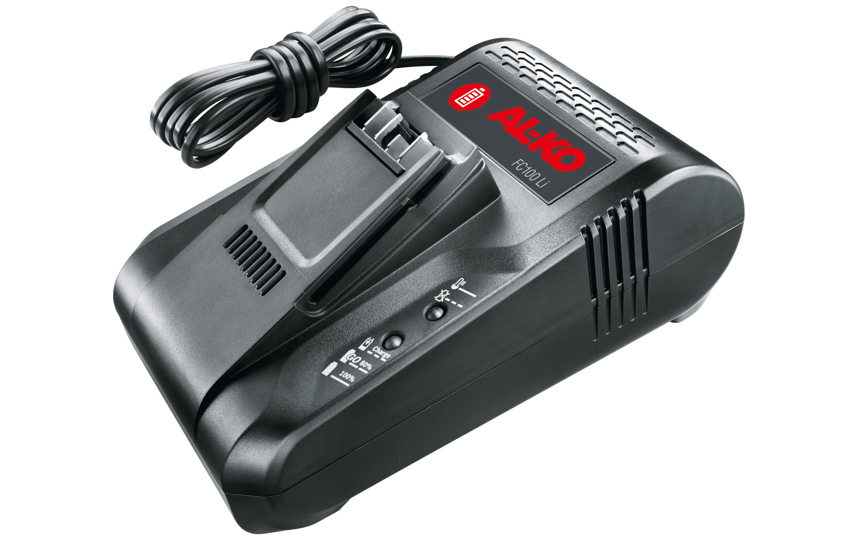 Ladegerät BOSCH HOME AND GARDEN 18 V, FC 100 Li, 8 AGerät mit hochwertigen (Li-Ion) Zellen
