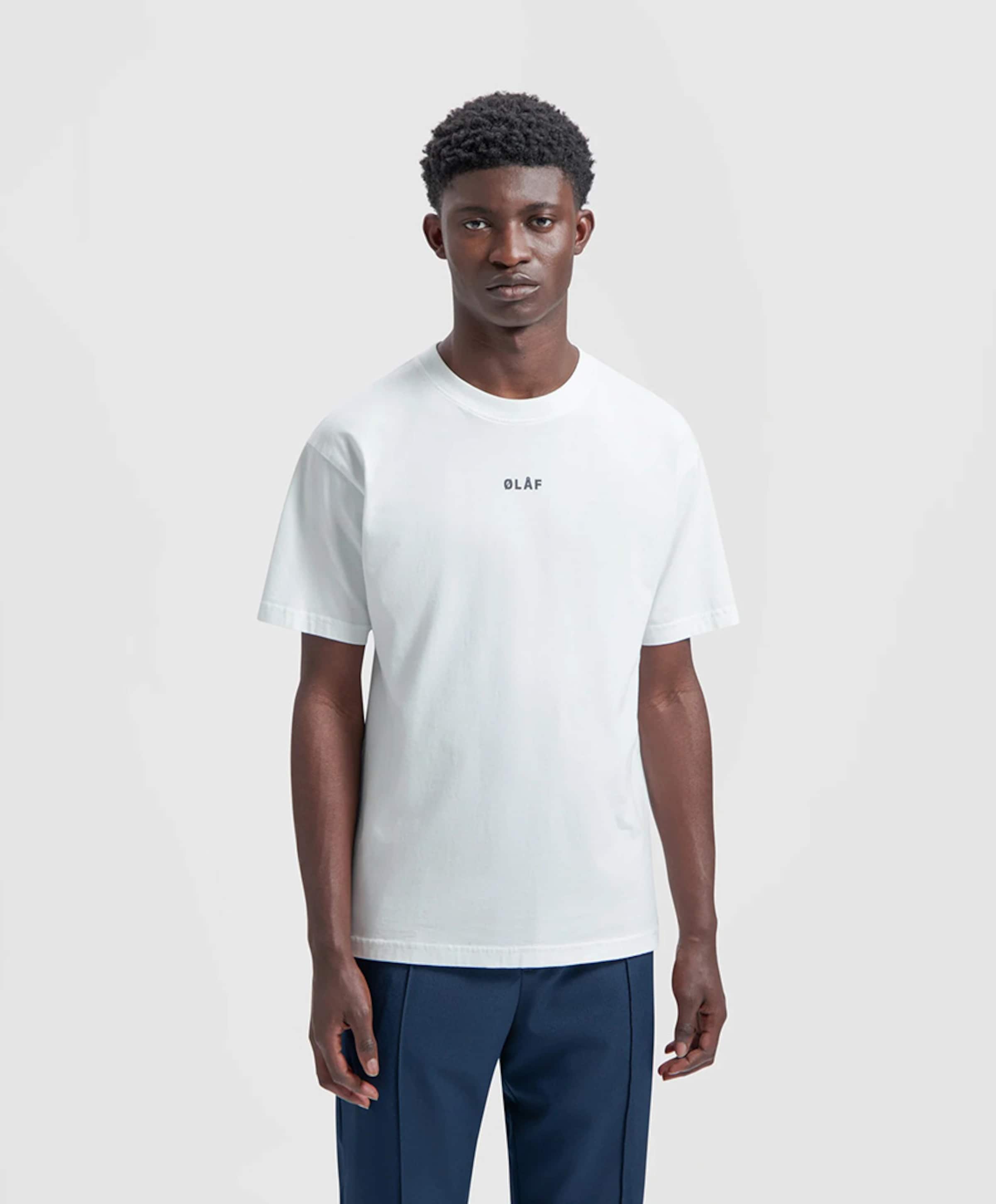 Olaf Heren T-shirt wit