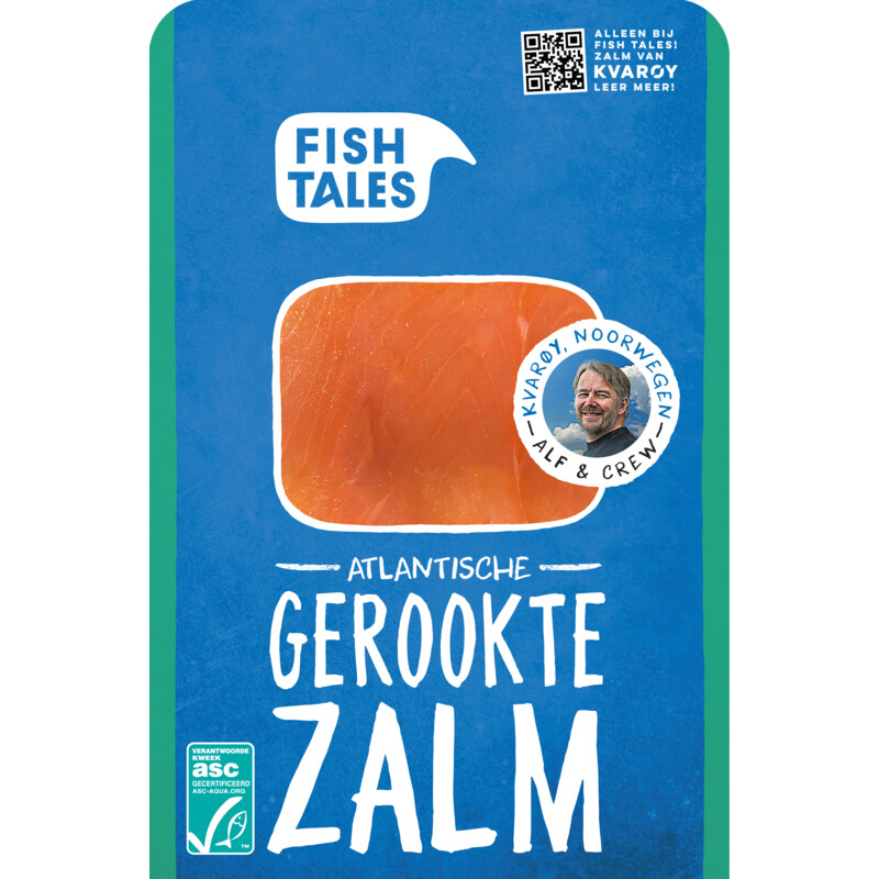 Fish Tales Atlantische gerookte zalm