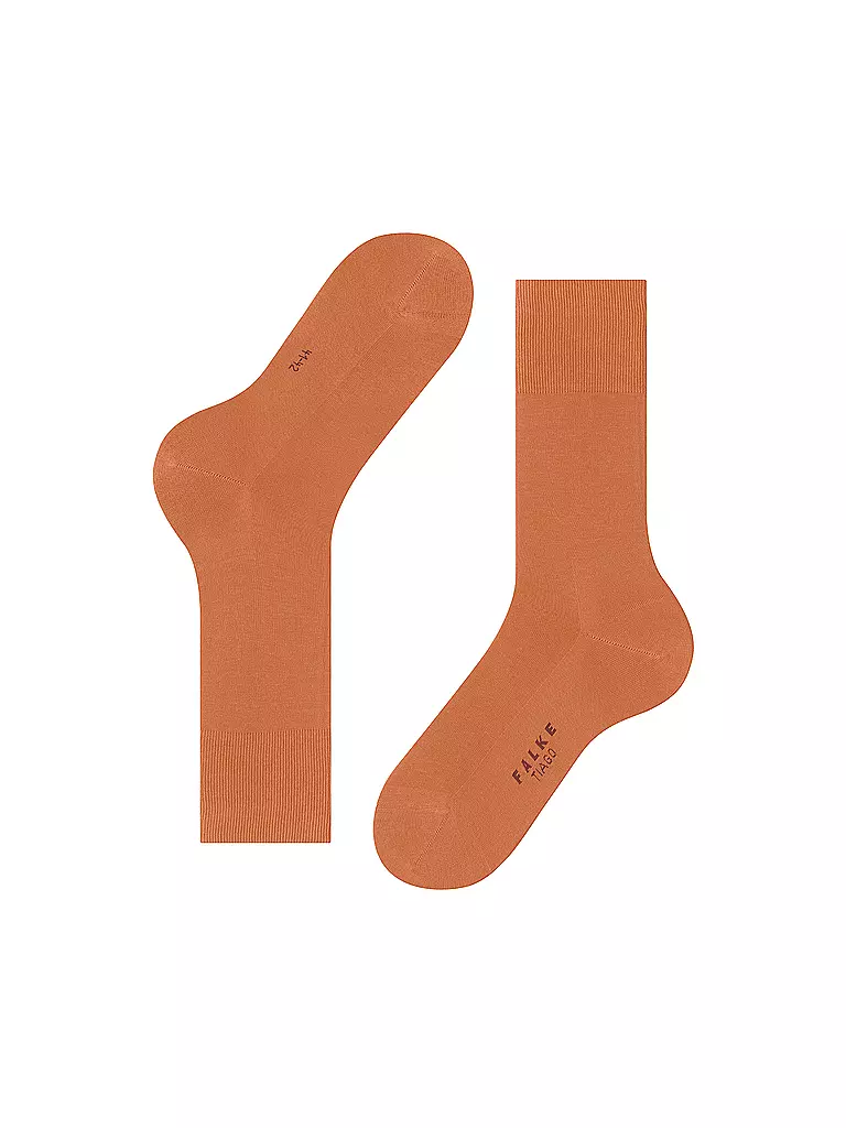 FALKE Socken TIAGO tandoori orange